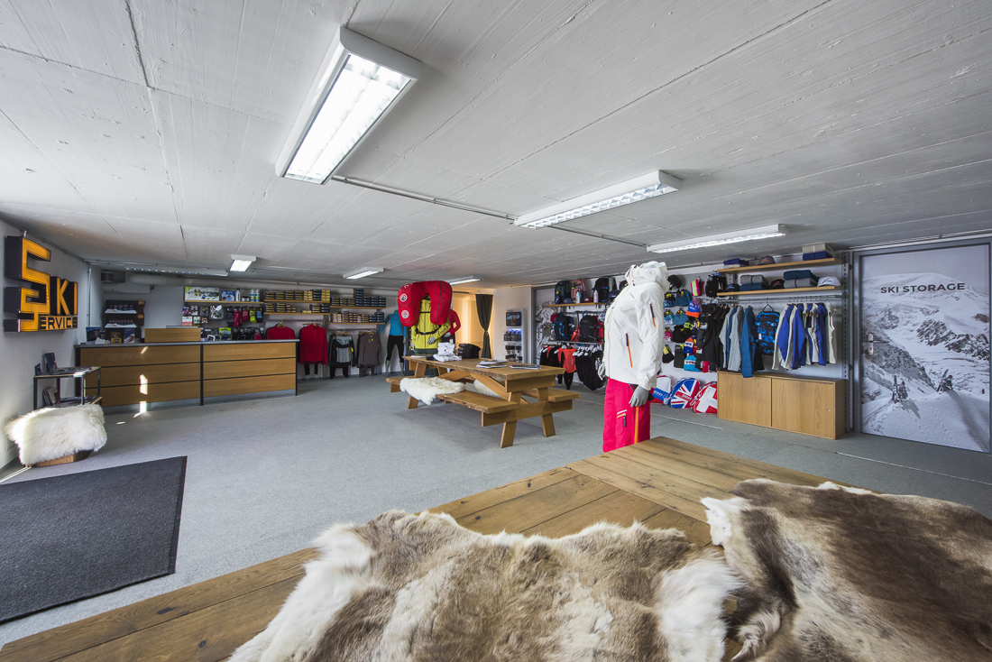 A look inside Ski Service Les Ruinettes