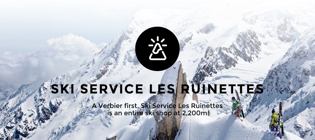 To summit up, Verbier's one and only mountain-top shop