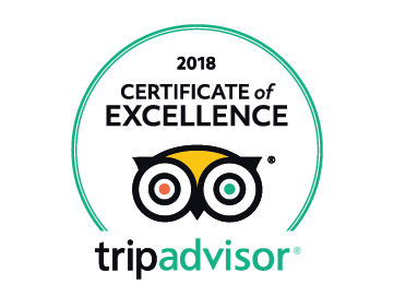 Trip Advisor Certificate of Excellence 