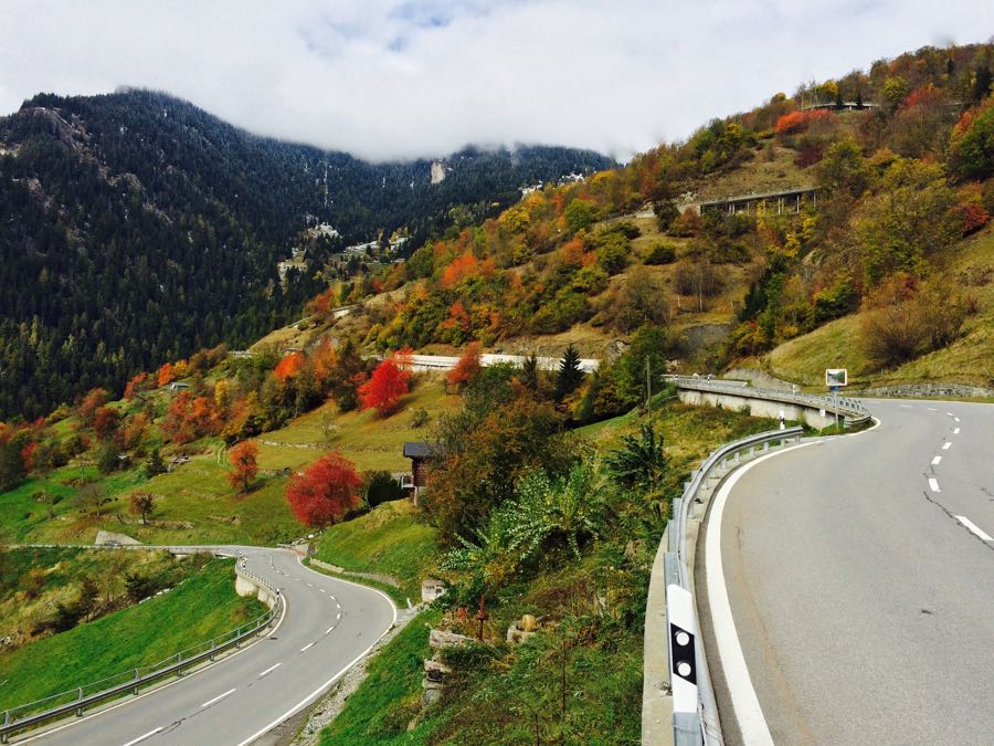 Verbier Quartober offer windy road