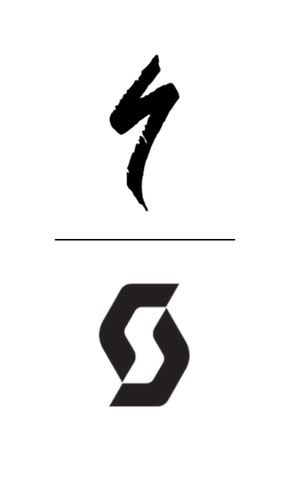 Specialized & Scott Logos – Ski Service Verbier Bike Rental Brands