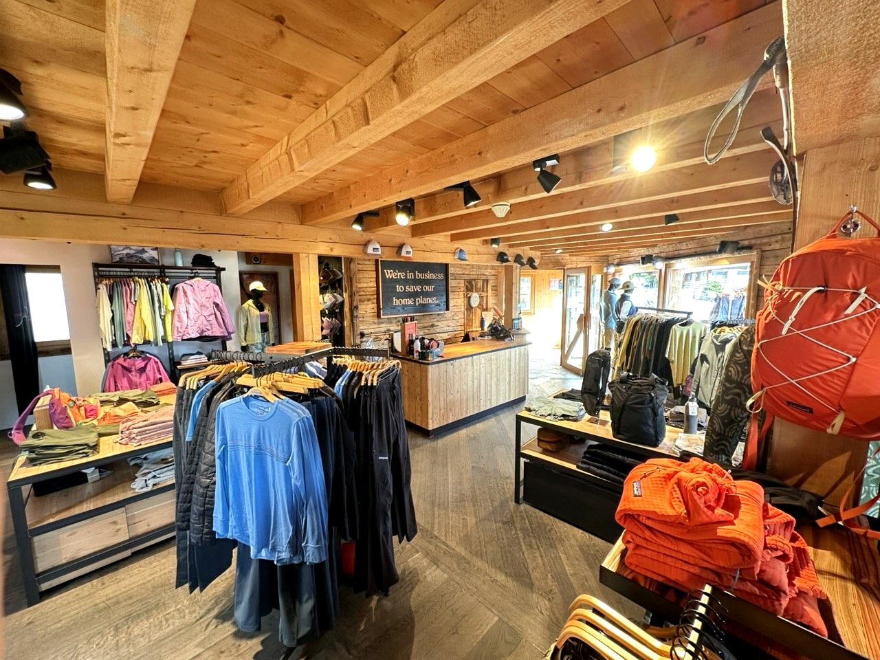 Magasin Patagonia Verbier rénové